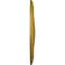 Ekena Millwork Carton Ceiling Medallion (For Canopies up to 3 3/4"), Hnd-Painted Pharaohs Gold, 17 3/4"OD x 1 3/8"P CM18CAPGS - alternate 4